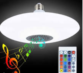 LAMPARA BOMBILLO PARLANTE BLUETOOTH